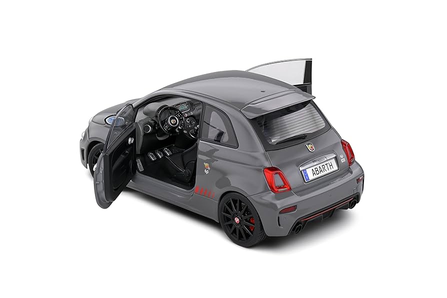 SOLIDO　1/18 ABARTH ６９５ XSR EDITION Fiat 695 Abarth XSR Edition Yamaha - Record Grey - 2022 - Solido